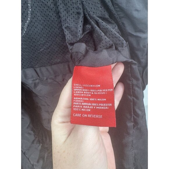 NFL Raiders Team Sports Nylon Jacket Men Large Gray Fan Merch Sportswear - Picture 4 of 11